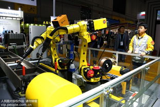 上海進博會 智能及高端裝備吸引游客